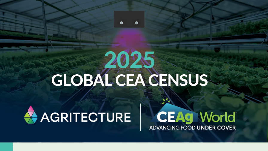 2025 Global CEA Census by Agritecture and CEAg World