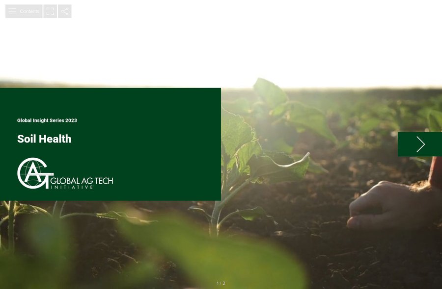 global insight series 2023 soil health soil health cover